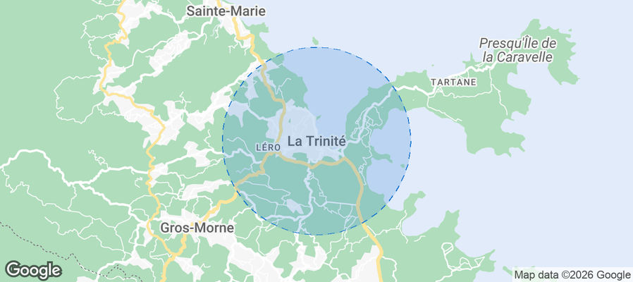 La Trinité Airbnb map